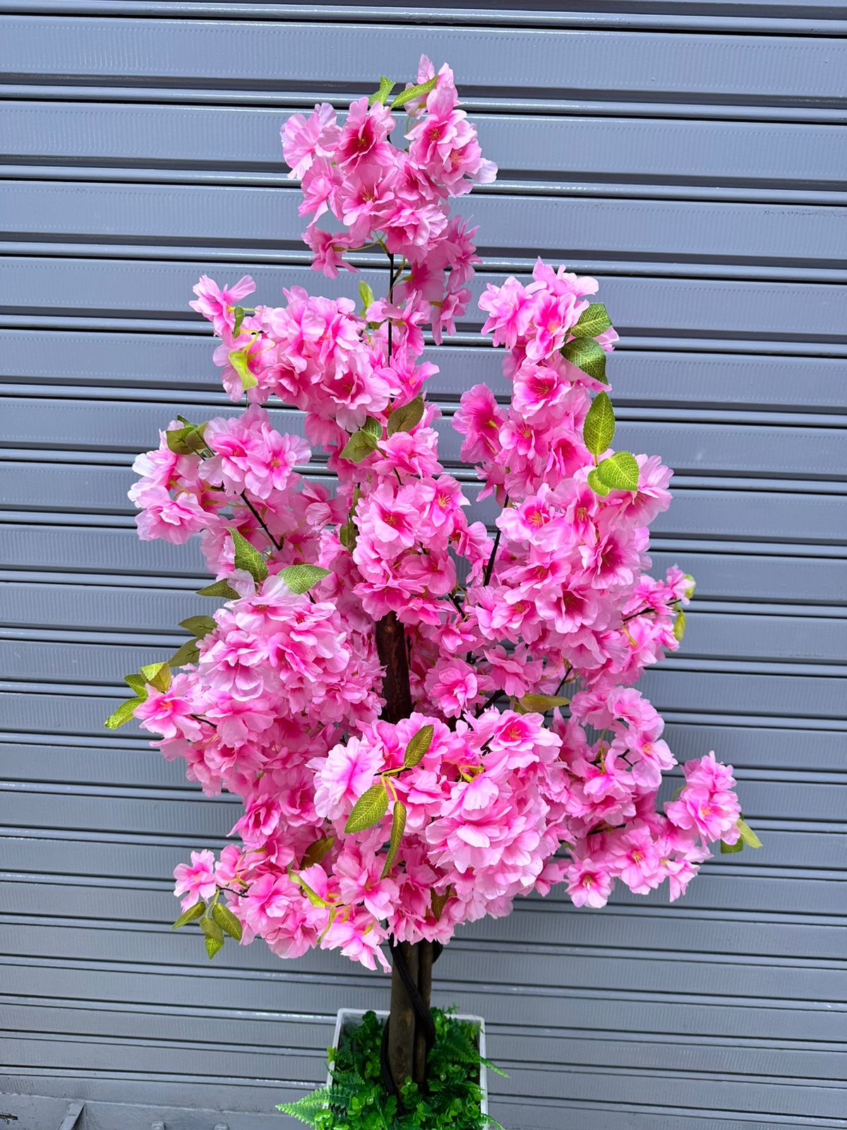 Árbol MINI Cerezo ROSADO– 160 cm + Base de trupan — Plantas Artificiales